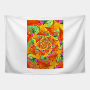 Brightly coloured abstract Tapestry