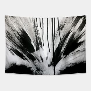 Abstract Volcano with Wings Tapestry