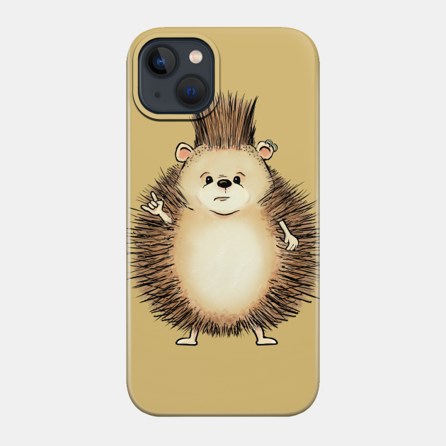 Rock On! - Porcupine - Phone Case