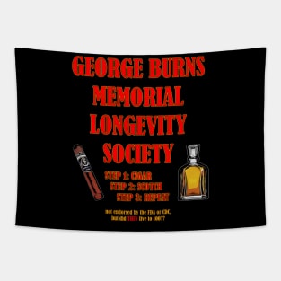 George Burns Memorial Longevity Society Tapestry