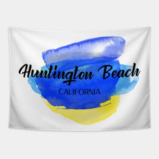 Huntington Beach Art Tapestry