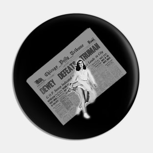 Rush - Permanent Waves! - Newspaper Pin