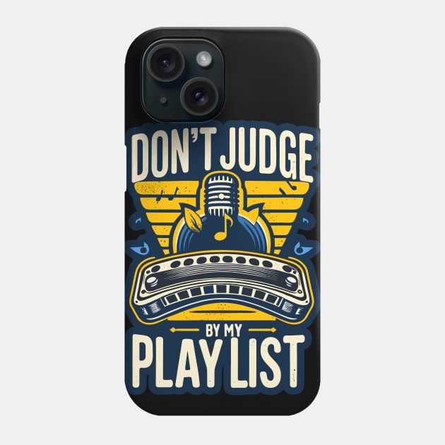 Blues Rhythm: A Playlist’s Tale Phone Case by diegotorres