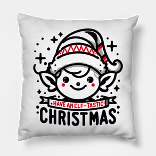 Have an Elf-tastic Christmas Pillow