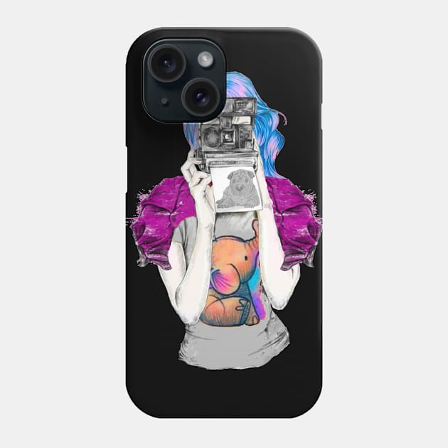 Stylish girl Phone Case by Shenron