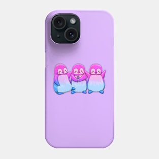 Bi Penguins Phone Case