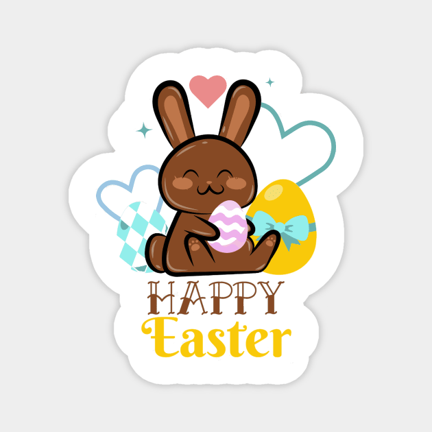 Happy Easter Magnet by SparkledSoul