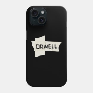 Orwell, Tape, George Orwell Phone Case