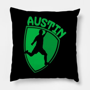 Austin Soccer Pillow