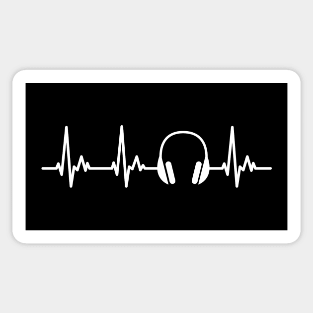 heart beat' Sticker | Spreadshirt