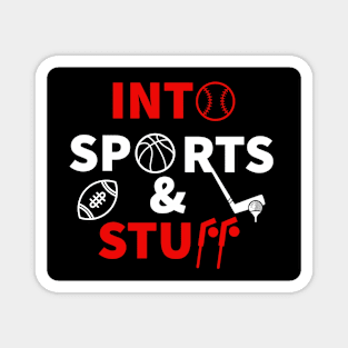 Into Sports & Stuff Logo Magnet