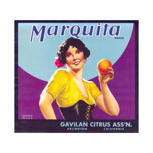 Marquita Brand crate label, circa 1930s T-Shirt