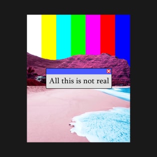 All This Is Not Real T-Shirt