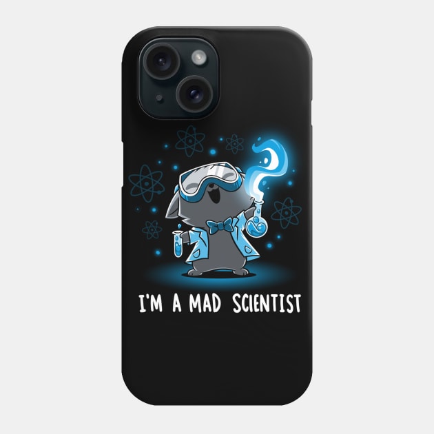 I'm Mad Scientist Cute Funny Cat Lover Sarcastic Humor Quote - Animal Lover Phone Case by LazyMice