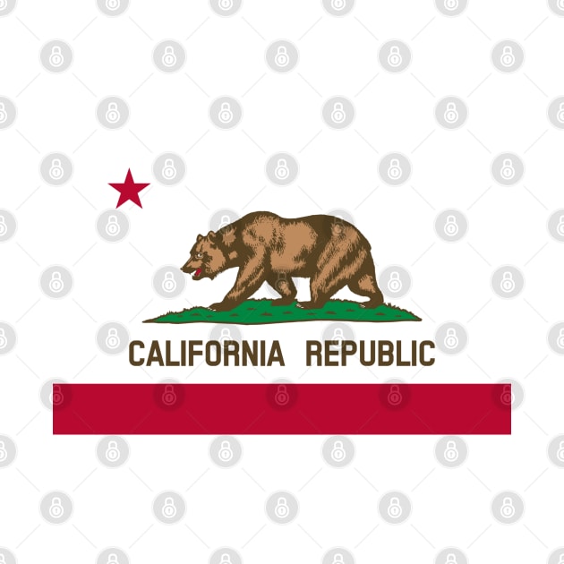 Flag of California by brigadeiro