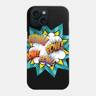 Pow Pow Retro Comic Phone Case