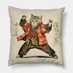 Edo cat Pillow