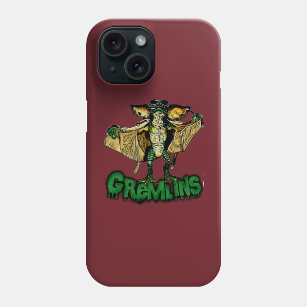 Gizmo Rules Navigating The World Of Mogwai Care Phone Case by Nychos's style