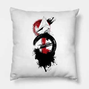 Silent Hill Trash Polka Design Pillow