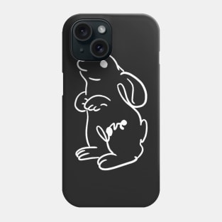 Rabit Love  - love animals collection Phone Case