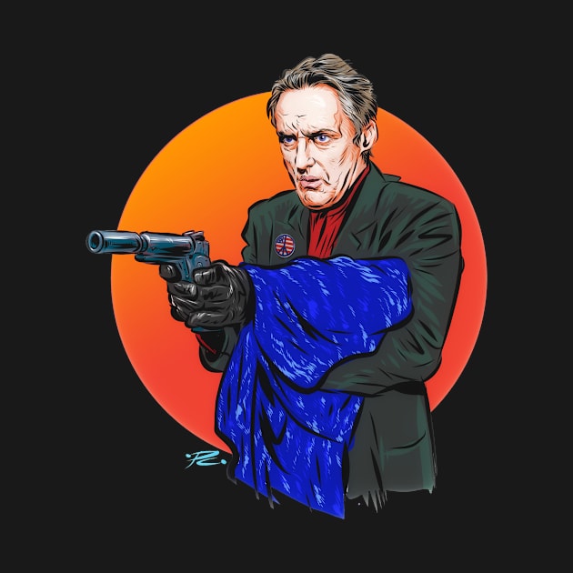 Dennis Hopper - An illustration by Paul Cemmick by PLAYDIGITAL2020