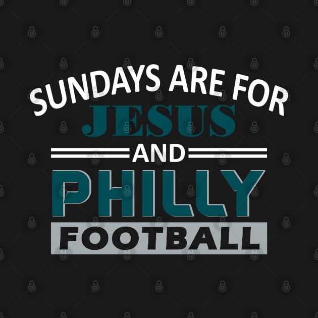 Philadelphia Pro Football - Jesus on Sunday by FFFM