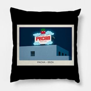 Pacha Nightclub Pillow