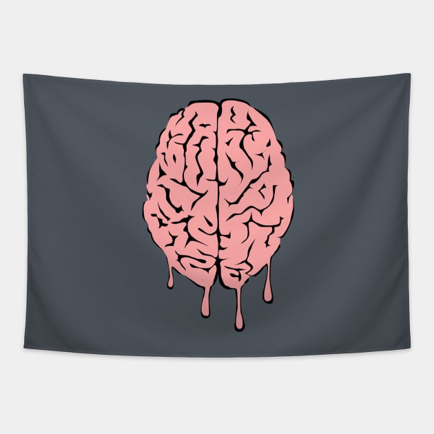 Brain Melt. It happens. Because science. Tapestry by idreamofbubblegum