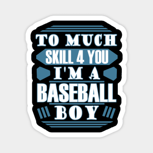 Baseball Player Gift Sports Pitcher Baseman Magnet