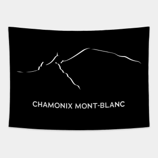 Mont Blanc 4810m Tapestry