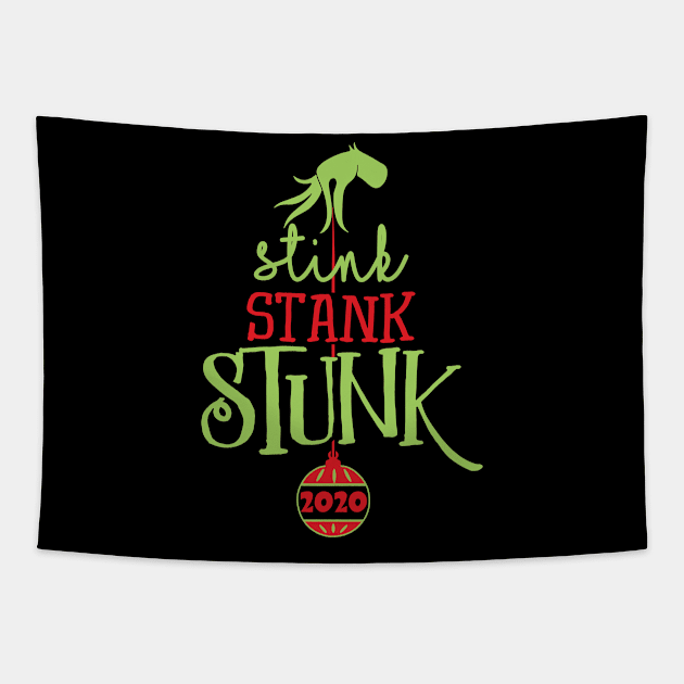 Stink Stank Stunk Tapestry by NovaTeeShop