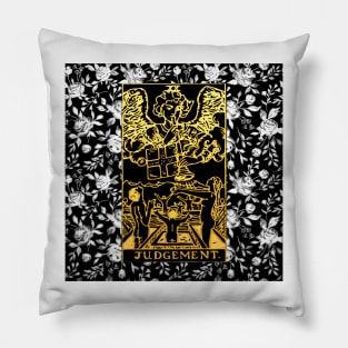 Floral Tarot Print - Judgement Pillow