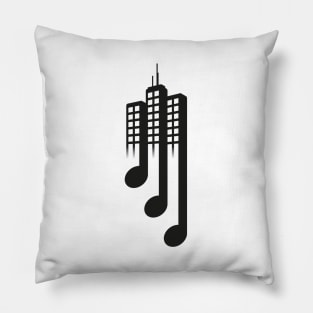 City Music Pillow