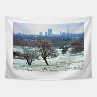 London Skyline Cityscape Primrose Hill Tapestry