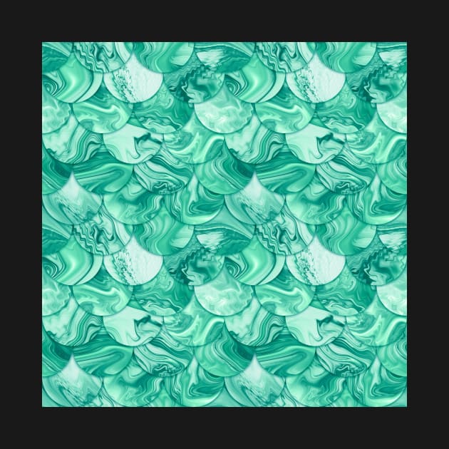 Emerald scales by krinichnaya