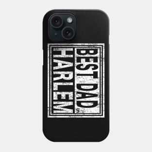 Best Dad in Harlem Vintage Father's Day Phone Case