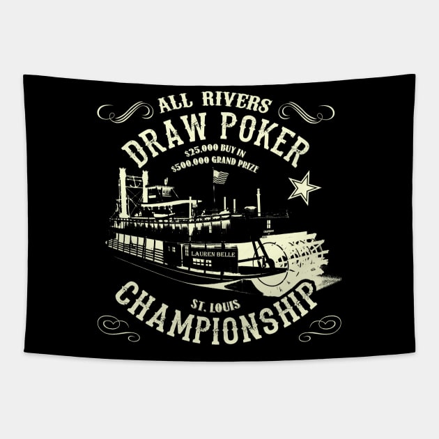 All Rivers Draw Poke Championship Tapestry by MonkeyKing