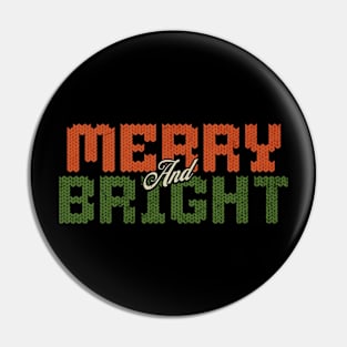 Merry and Bright Pin