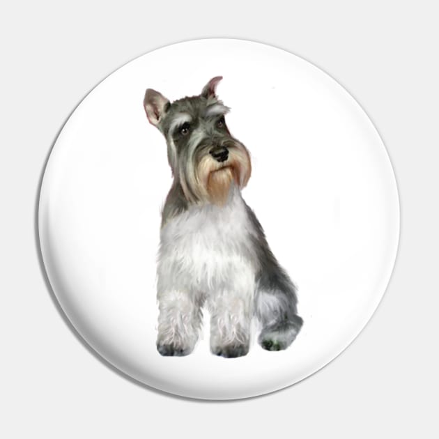 Schnauzer Pin by Dogs Galore and More