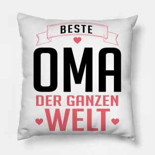 Beste oma der welt (2) Pillow