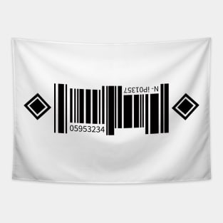 Prompto Barcode Tapestry