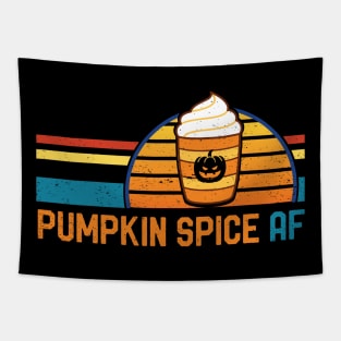 Pumpkin Spice Funny Halloween Pumpkin Gifts Tapestry