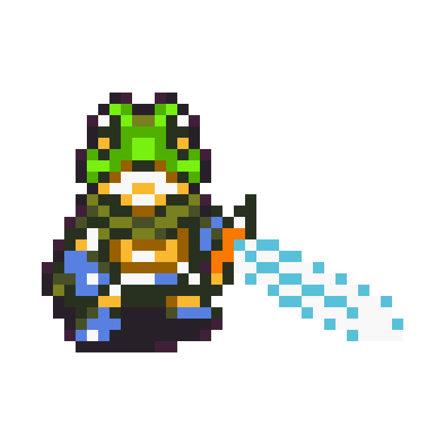 Fighting Frog Sprite by SpriteGuy95