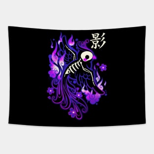 Ghost phoenix kawaii Tapestry