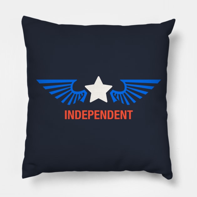 Independence Pillow by quotysalad