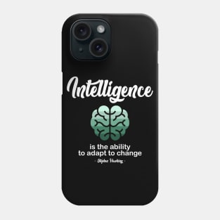 BLACK INTELLIGENCE #blackintelligence Phone Case