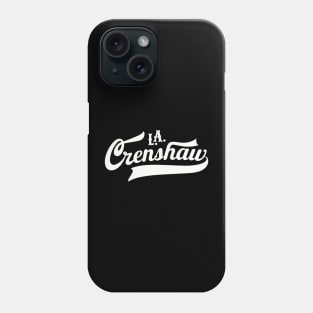 Los Angeles Crenshaw classic - Crenshaw LA - L.A. Crenshaw Logo Phone Case