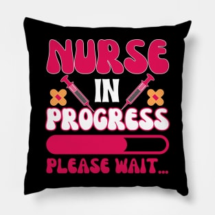 Nurse In Progress Loading Please Wait Nursing School Future Pillow