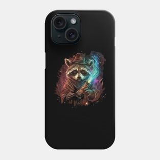 fantasy racoon Phone Case