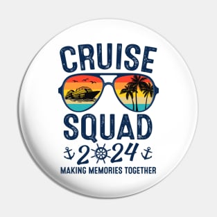 Cruise Squad 2024 Summer Vacation Pin